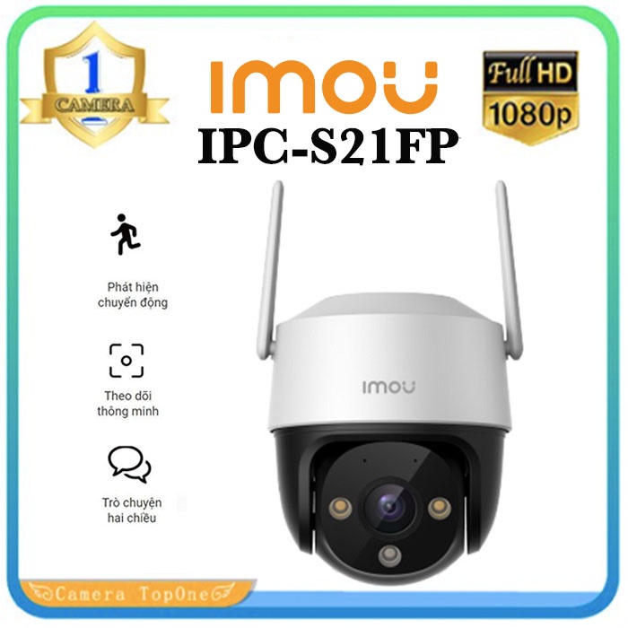 CAMERA IMOU PT 2MP IPC-S21FP CHÍNH HÃNG TÍCH HỢP MIC