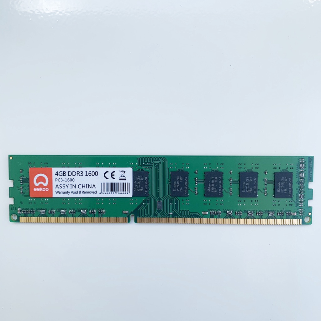 Ram PC Eekoo DDR3 4gb, DDR3 8gb bus 1600, DDR4 4GB-8GB bus 2666 New 100% BH 3 Năm