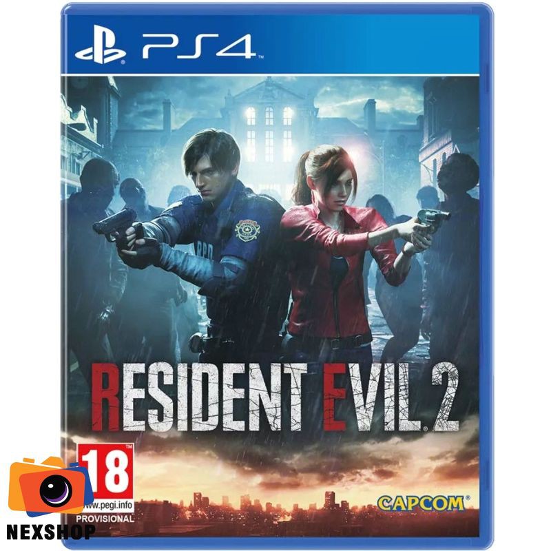 Resident Evil 2 Remake - Đĩa game PS4 - US