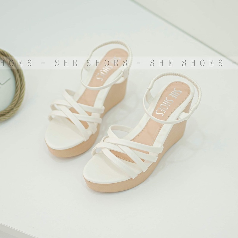 Giày sandal đế xuồng ♥️Freeship♥️ sandal quai ngang 9p siêu xinh. ĐỘC QUYỀN BỞI SHE SHOES - SDX09050