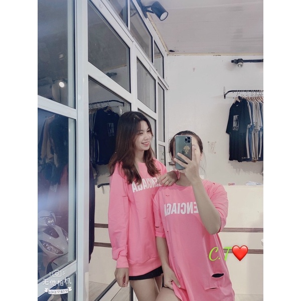 [ Hàng Chuẩn ] Áo Nỉ Sweater form rộng dài tay freesize 40kg_65kg siêu hot đẹp xuất sắc ( kèm ảnh thật) | BigBuy360 - bigbuy360.vn