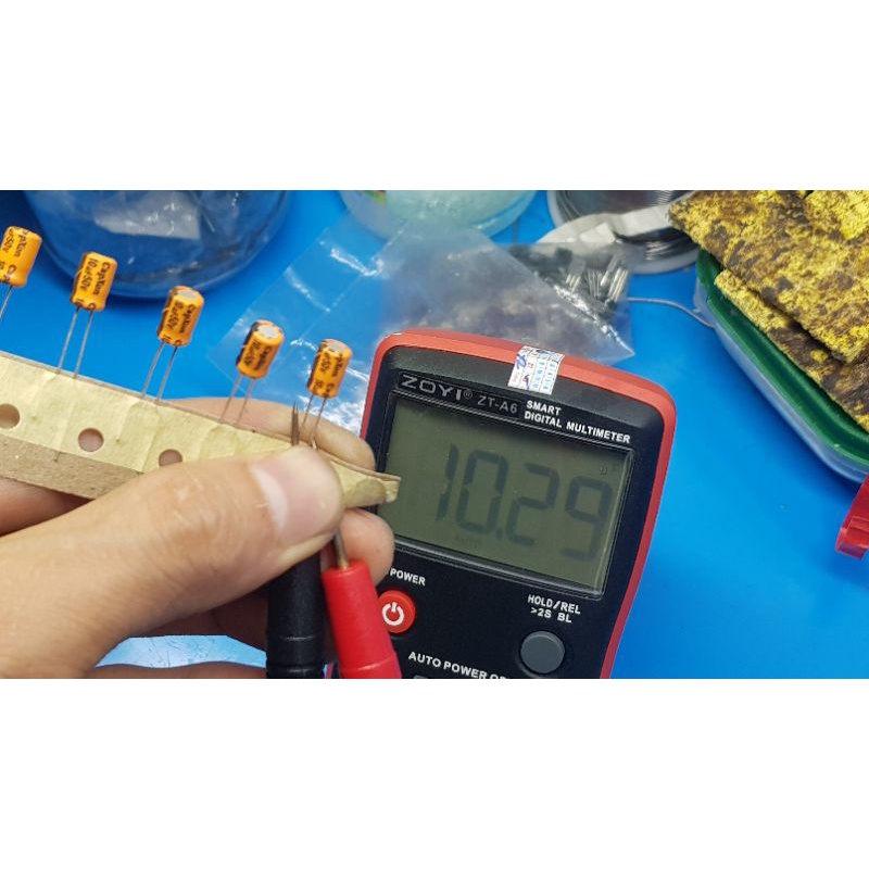 Tụ hóa phân cực 10uf 50v