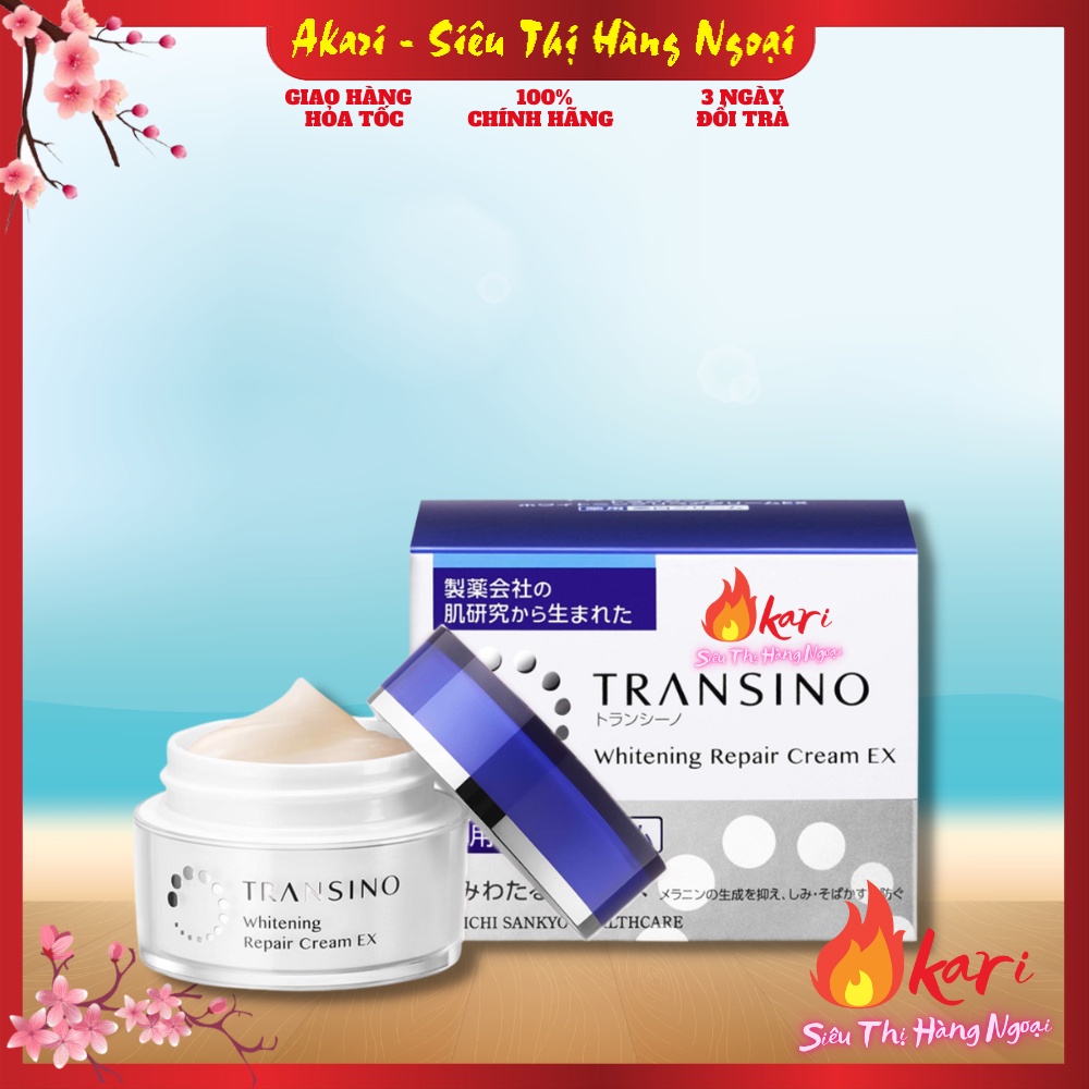 Kem dưỡng đêm giúp giảm nám, làm trắng, tái tạo và phục hồi da Transino Whitening Repair