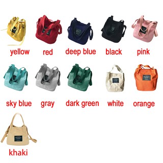 Túi đeo chéo vải bố mini cho nữ