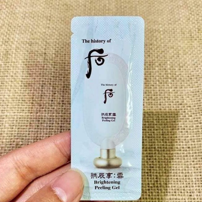Combo 10 gói kỳ #TẨY DA# whoo 1ml