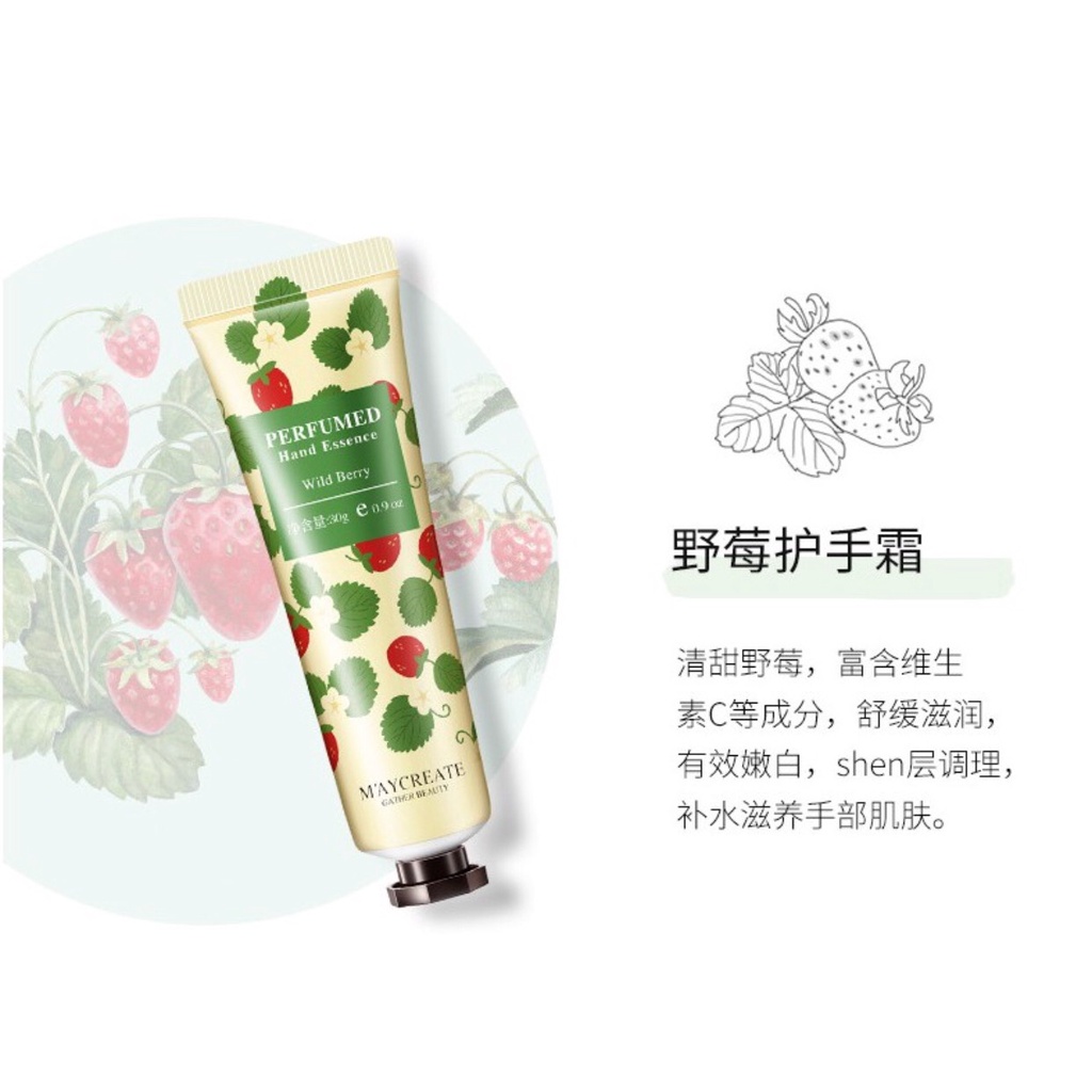 Kem dưỡng da tay giảm khô nẻ, bong tróc da khi thời tiết hanh khô, giúp da mềm mại, mùi hương nhẹ