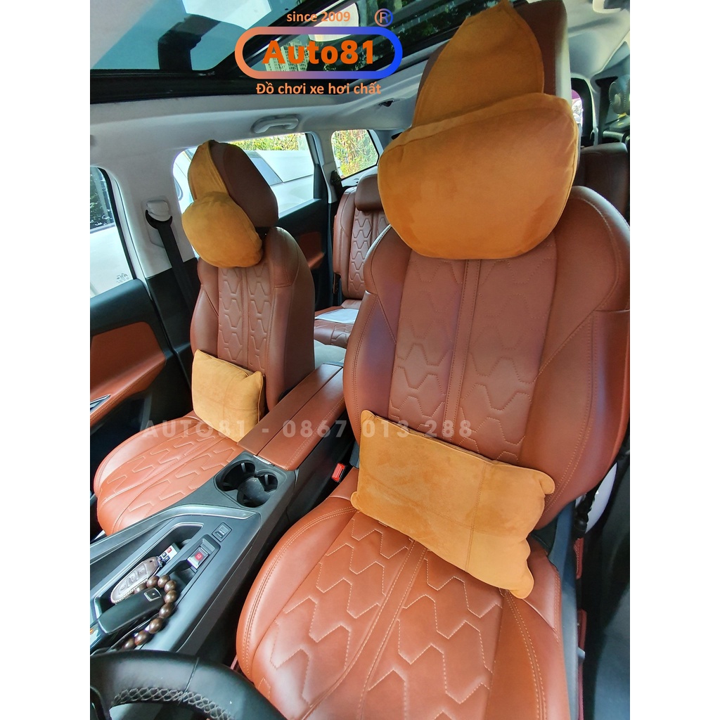 Gối tựa lưng Maybach, chất liệu nỉ mềm cao cấp