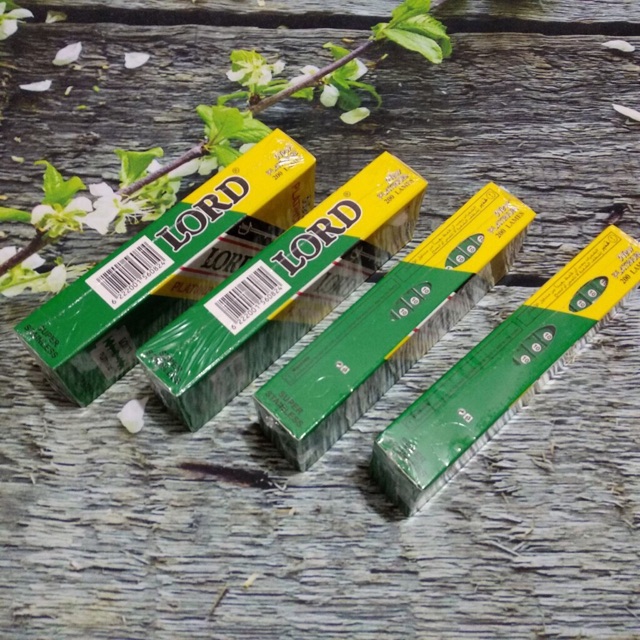 [ ĐỔ BUÔN] Dao Cạo Râu Lord Platinum- Hộp 200 Chiếc Hàng Chuẩn