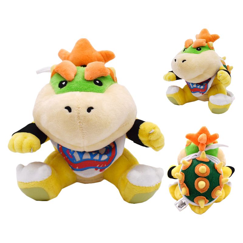 Bowser Baby Delightful Jr 7 "Sang Trọng Super Mario Bros Little Buddy Toy Koopa Doll