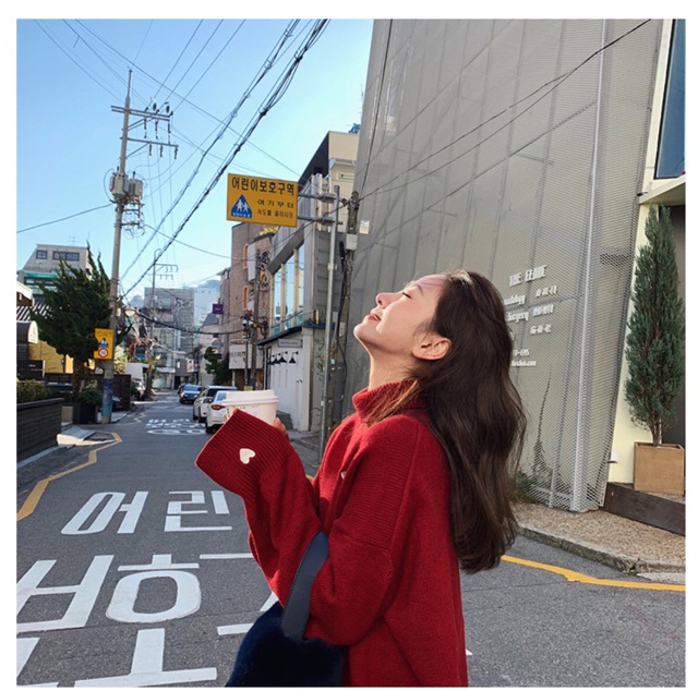 Siêu phẩm Áo len cổ cao thời trang Hàn Quốc A01 | BigBuy360 - bigbuy360.vn