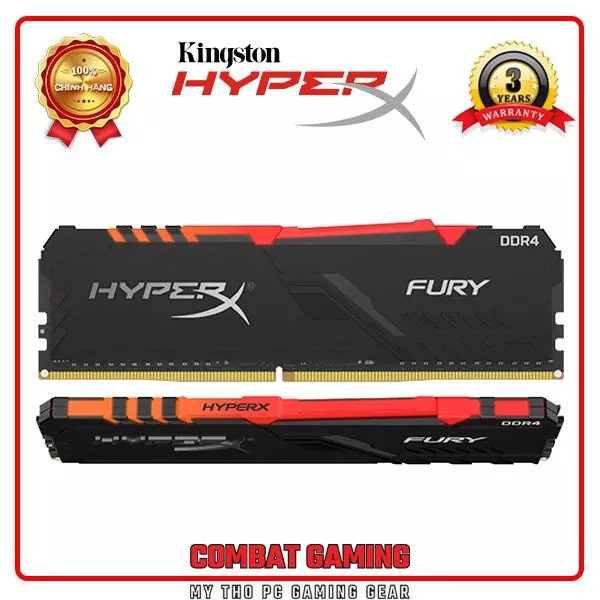 Ram Kingston Fury Beast RGB 16GB 3600MHz DDR4 (2x8GB) KF436C17BBAK2/16