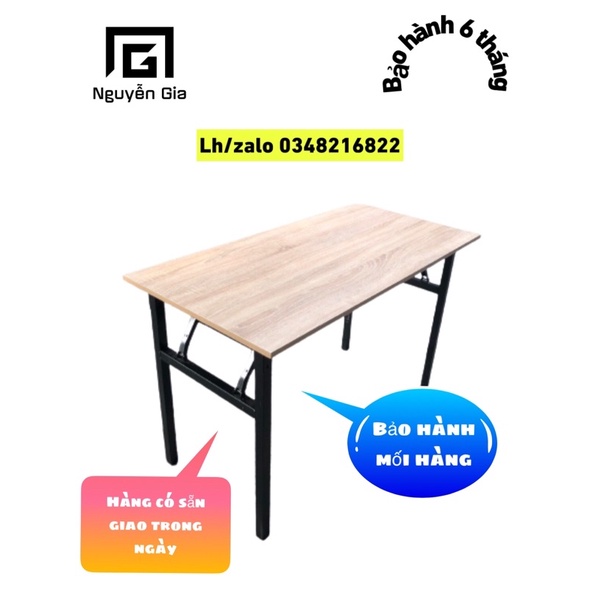 bàn làm việc gấp gọn văn phòng cao cấp khung sắt sơn tĩnh điện chống gĩ hiện đại