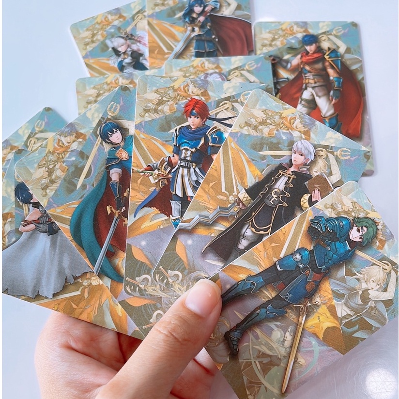 Bộ 12 Thẻ Amiibo Scan NFC Dành Cho Game Fire Emblem Tree Houses Trên Hệ Máy Cầm Tay Nintendo Switch