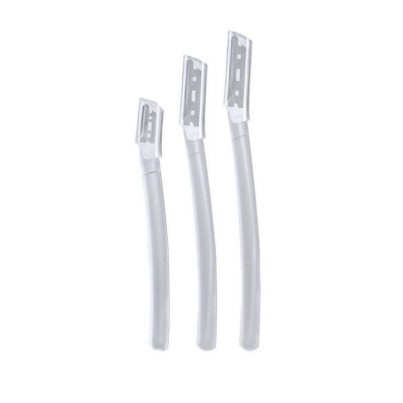 Set 3 Dao Cạo Lông Mày An Toàn Có Thể Gập Lại Tiện Dụng