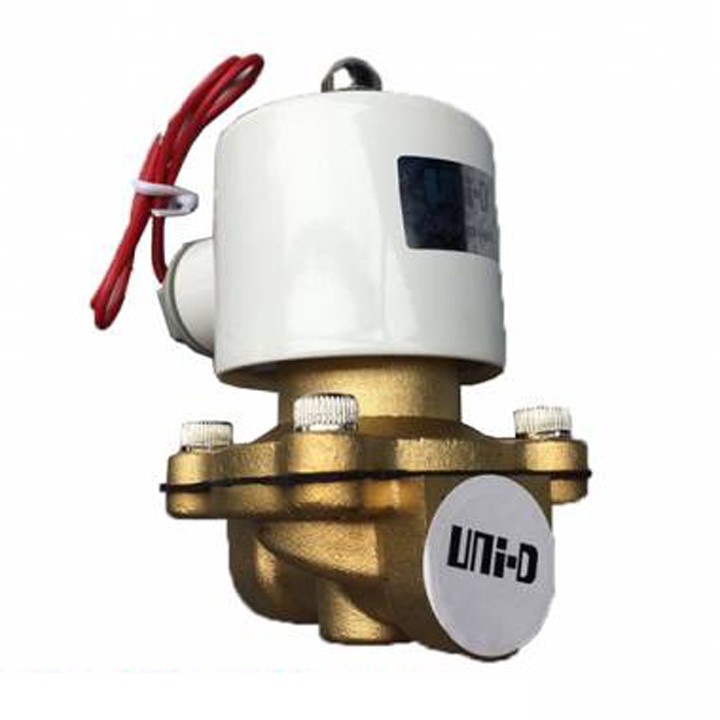 VAN ĐIỆN TỪ UNI-D phi 27 thường đóng, thân và dây coil van bằng đồng xịn nhập khẩu