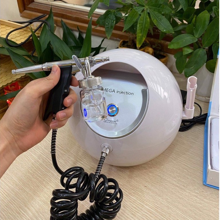Máy Phun Oxi jet  Mini Máy Phun Serum Tinh Chất Phun Sương Bảo Hành 12 Tháng