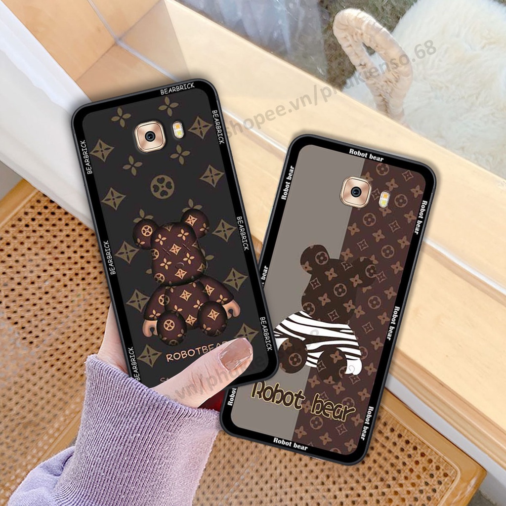 Ốp lưng điện thoại Samsung C9 Pro in hình gấu bear, kaws, doremon thời trang, ốp lưng cao cấp chất lượng