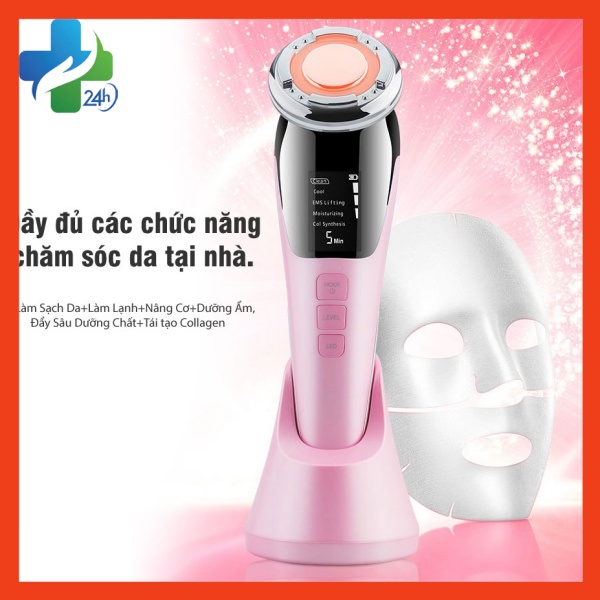 Máy Massage Mặt ION Cao Cấp, Mát Xa Mặt và Làm Sạch Sâu