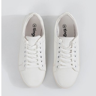 Giày da trắng basic tingoan LISA SNEAKER