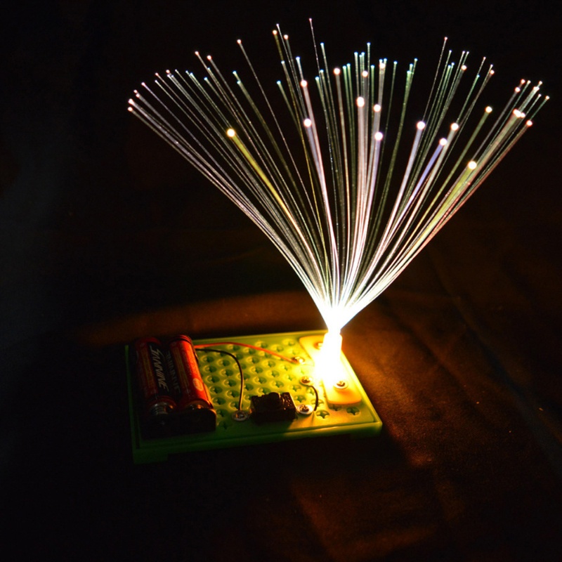 Bộ Đồ Chơi Thí Nghiệm Khoa Học Gồm Đèn Sợi Ánh Sáng Nhiều Màu Sắc Dành Cho