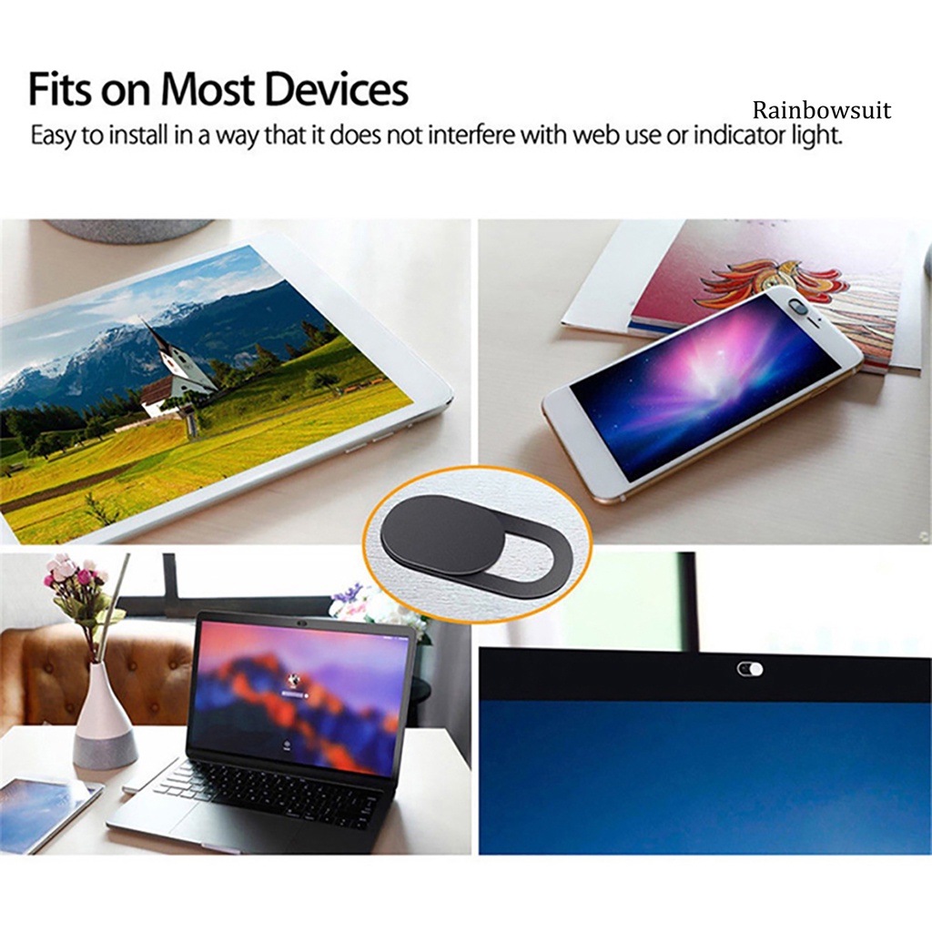 Set 3 Vỏ Bọc Bảo Vệ Camera WebCam Cho Web Laptop PC Tablet