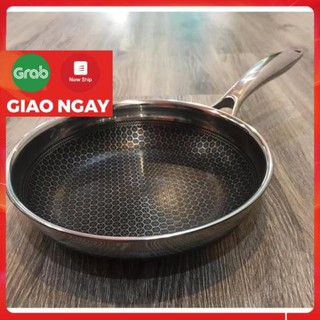 Chảo chống dính kims cook hàn quốc blackcube 3 lớp đúc liền inox 304 , siêu bền , cào không xước 20/22/24/26/28/30/32cm