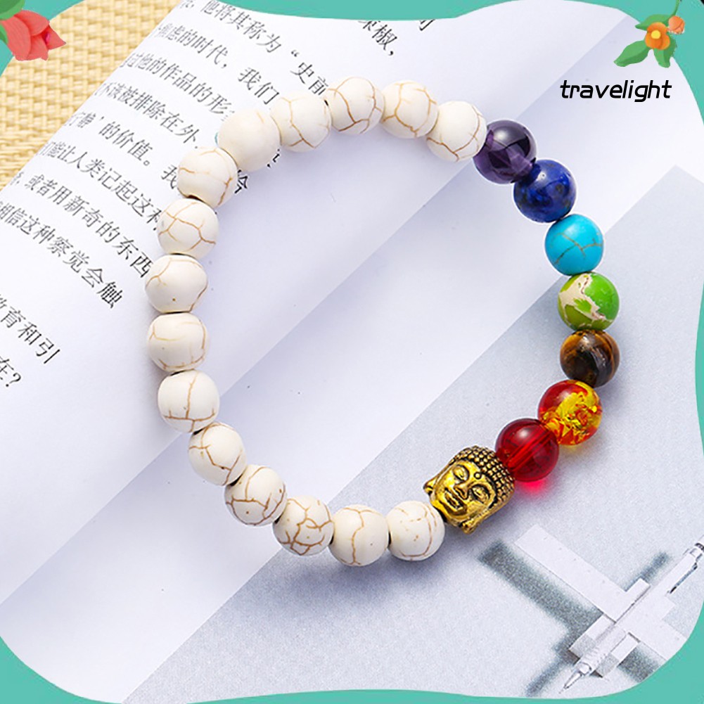Vòng Tay Chuỗi Hạt 7 Màu Thời Trang