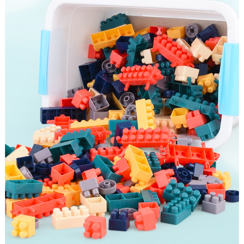 ❣️ FREESHIP❣️ Lego xếp hình phát triển trí tuệ trẻ em, đồ chơi trẻ em phát triển toàn diện có phân loại 520 chi tiết