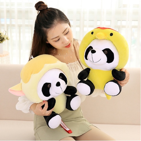 Gấu trúc nhồi bông dễ thương