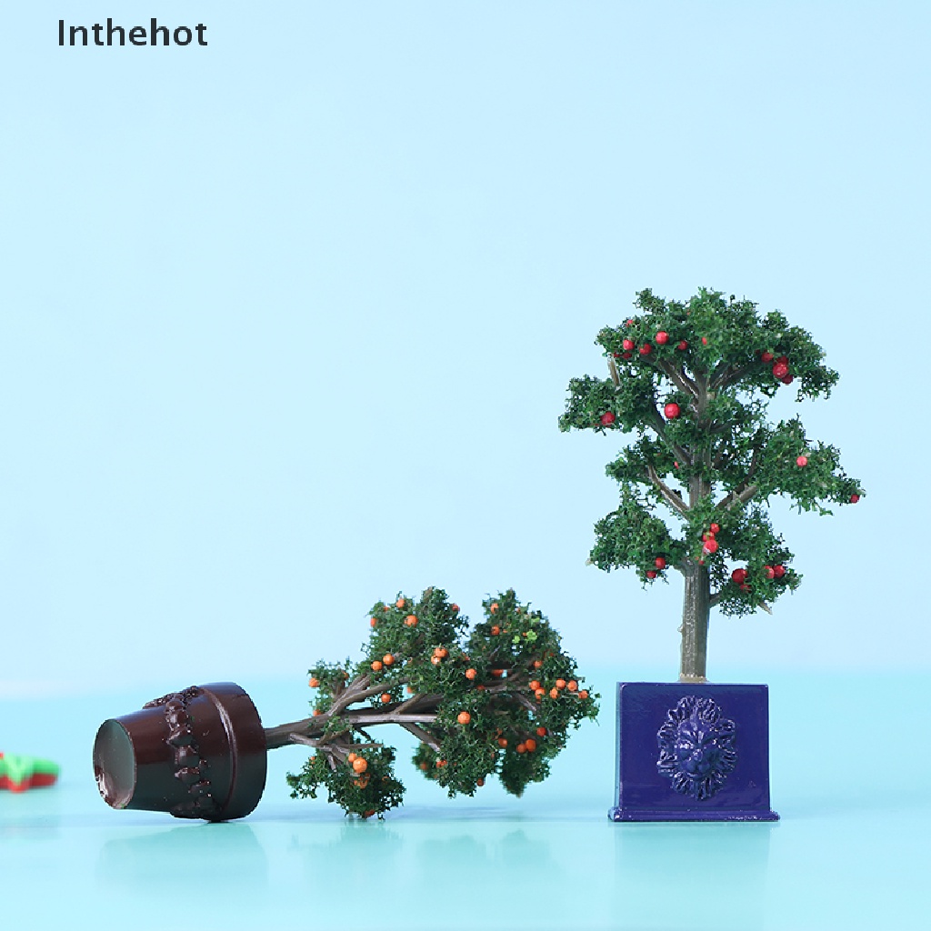 Mô Hình Chậu Cây Mini Trang Trí Nhà Búp Bê