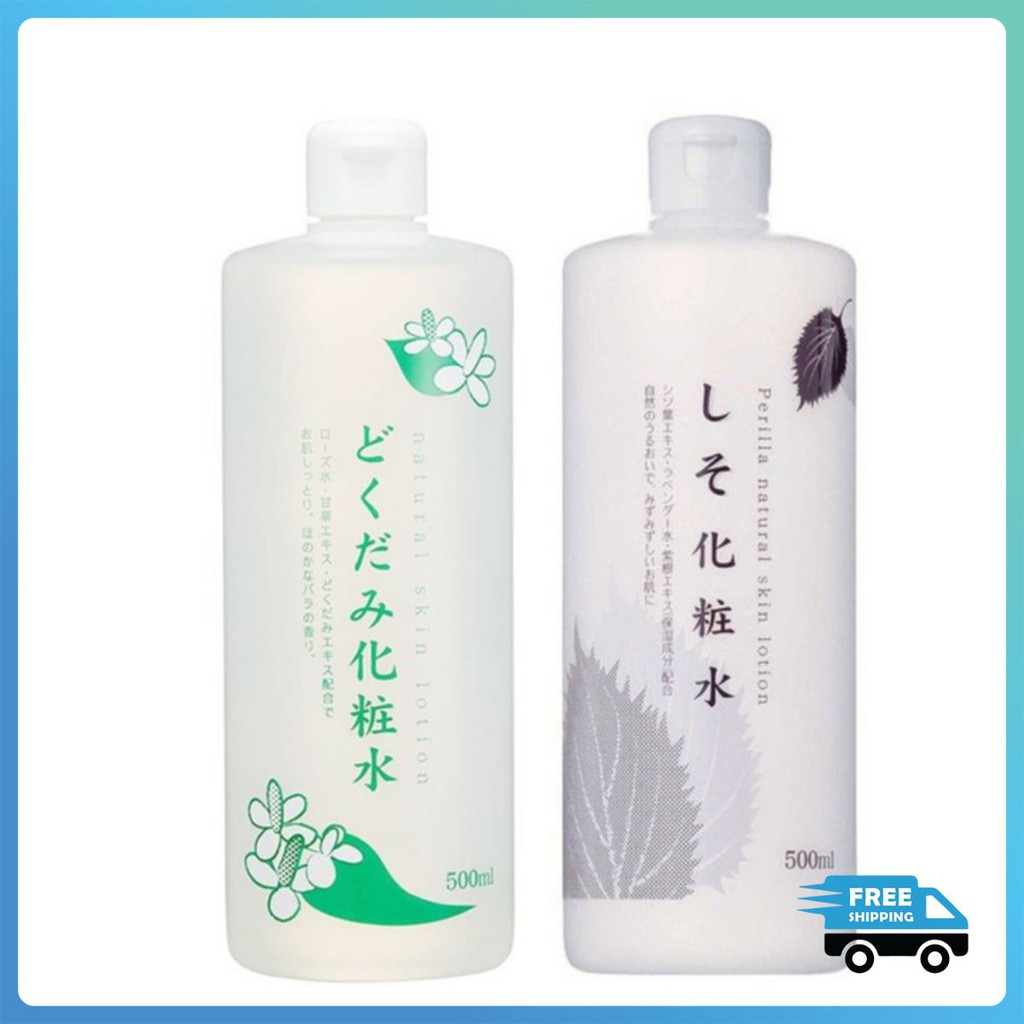 Nước Hoa Hồng Diếp Cá Tía Tô Giảm Mụn DOKUDAMI 500ml Nhật Bản toner diếp cá | BigBuy360 - bigbuy360.vn