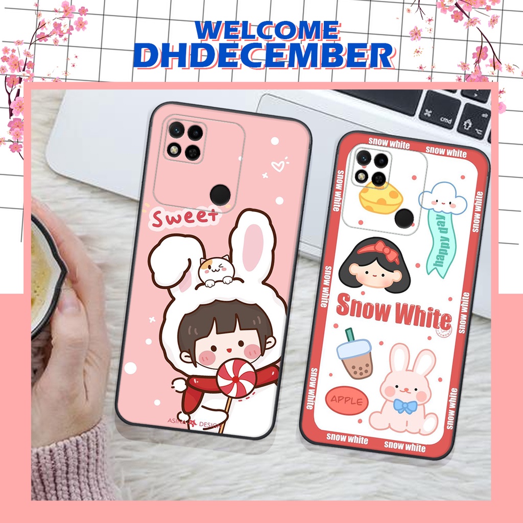 Ốp lưng Xiaomi REDMI 10A - BẢO VỆ CAMERA in hình 3D lucky, gấu Brick xinh xắn - KHÔNG NÊN BỎ LỠ