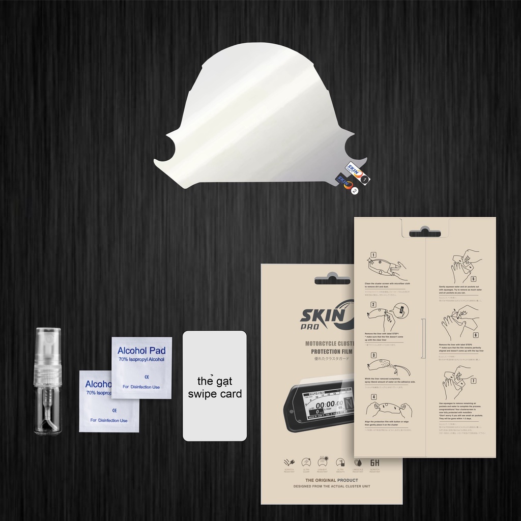 Miếng dán PPF bảo vệ mặt đồng hồ Z400 Z650 Z900 2016/2021 - KAWASAKI Z400 Z650 Z900