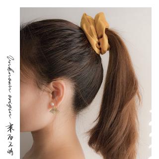  Dây buộc tóc đuôi ngựa đàn hồi chất lụa satin