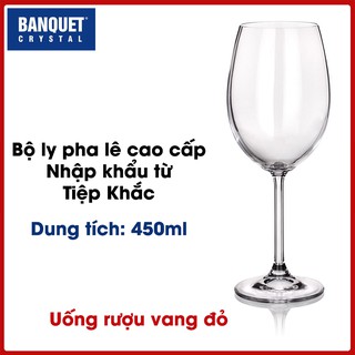 Bộ ly Desgustation dùng uống vang đỏ dung tích 450ml