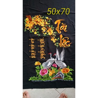 TRANH THÊU VI TÍNH TÀI LỘC
