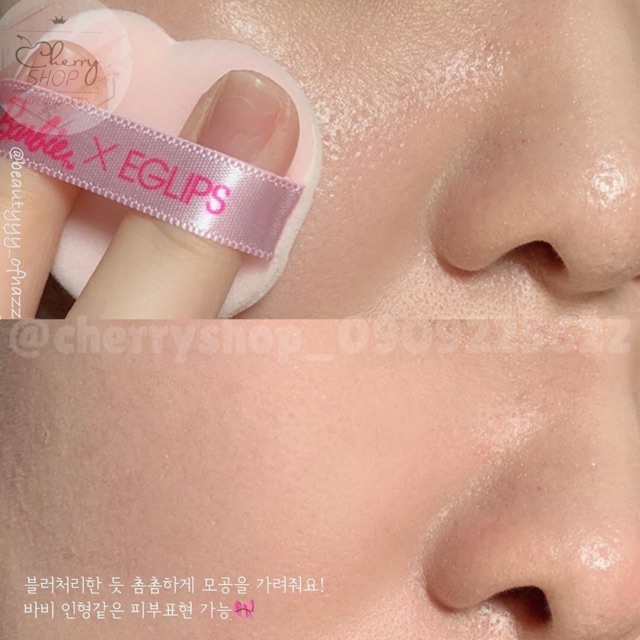 Phấn phủ Eglips x Barbie Blur Powder Pact | BigBuy360 - bigbuy360.vn