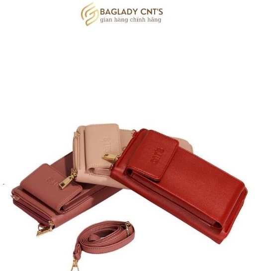 Túi đeo chéo nữ thời trang TĐX 61 CNT Baglady đựng điện thoại da tổng hợp cao cấp