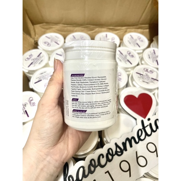 Kem kích trắng dưỡng body Olay b3+ 200g