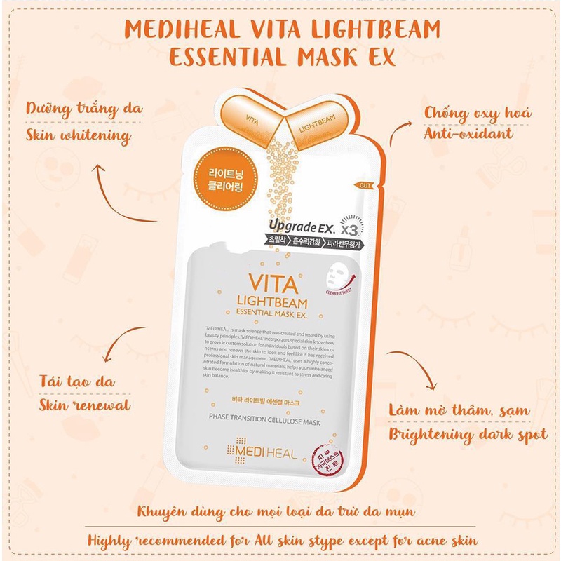 Mặt Nạ Mediheal Essential Mask 25ml