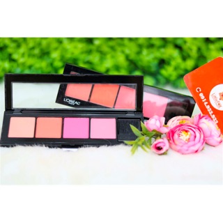 Phấn má hồng l'oreal paris 4 khay