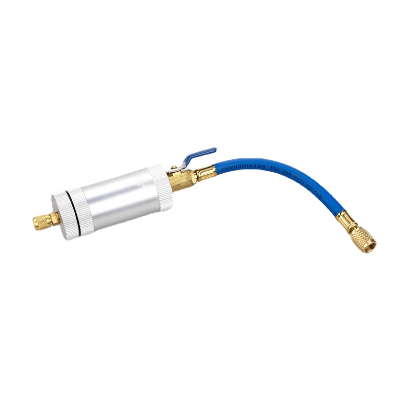 Kim Phun Dầu Dạng Nén 60ml Chất Lượng Cao Ống Bơm Dầu Chuyên Dụng Cho Máy Điều Hòa Xe Hơi R12 R134A R22