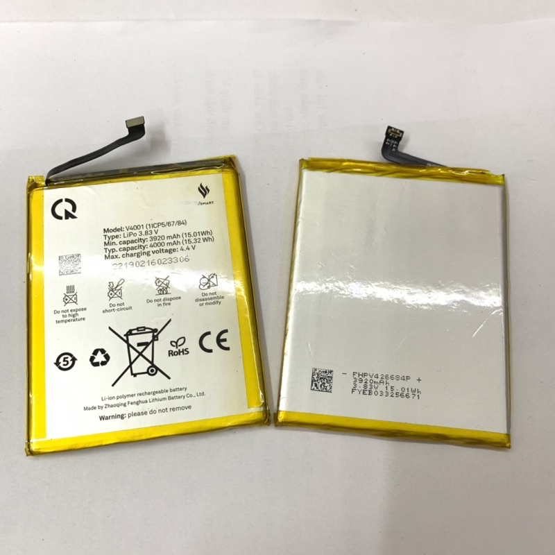 Pin Vsmart Joy 1+ zin new hãng .model V4001