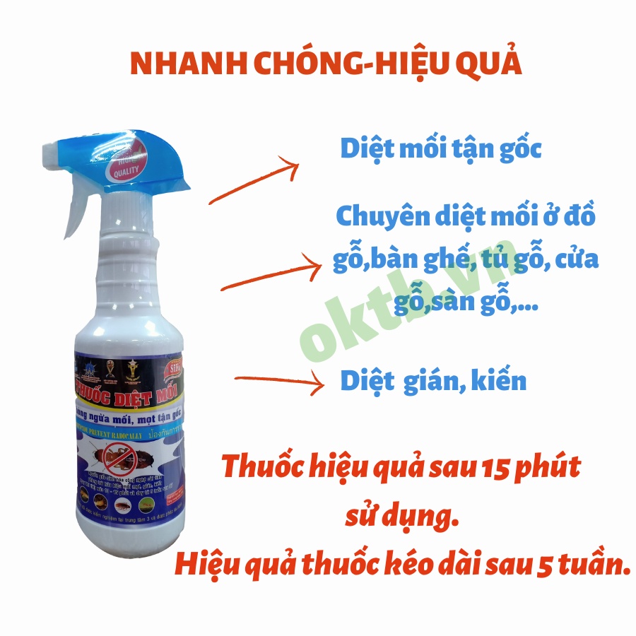 Thuốc diệt mối SIFA, diệt mối tận gốc, an toàn hiệu quả