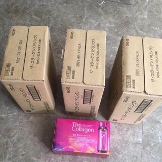 Combo thùng giấy đóng vừa hộp shiseido collagen