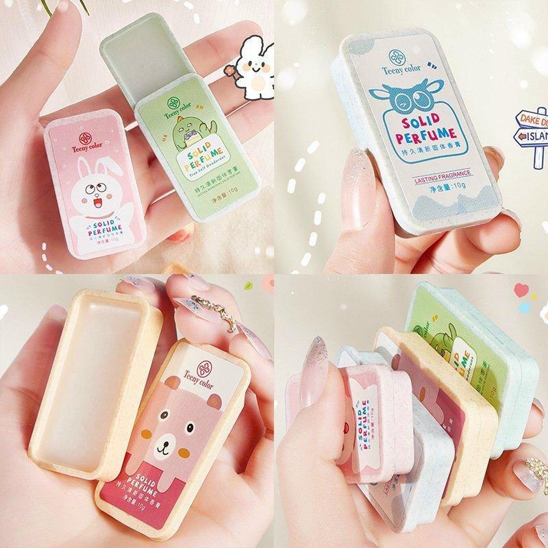 [Ảnh thật] Nước hoa khô dạng sáp hương thơm lâu khử mùi