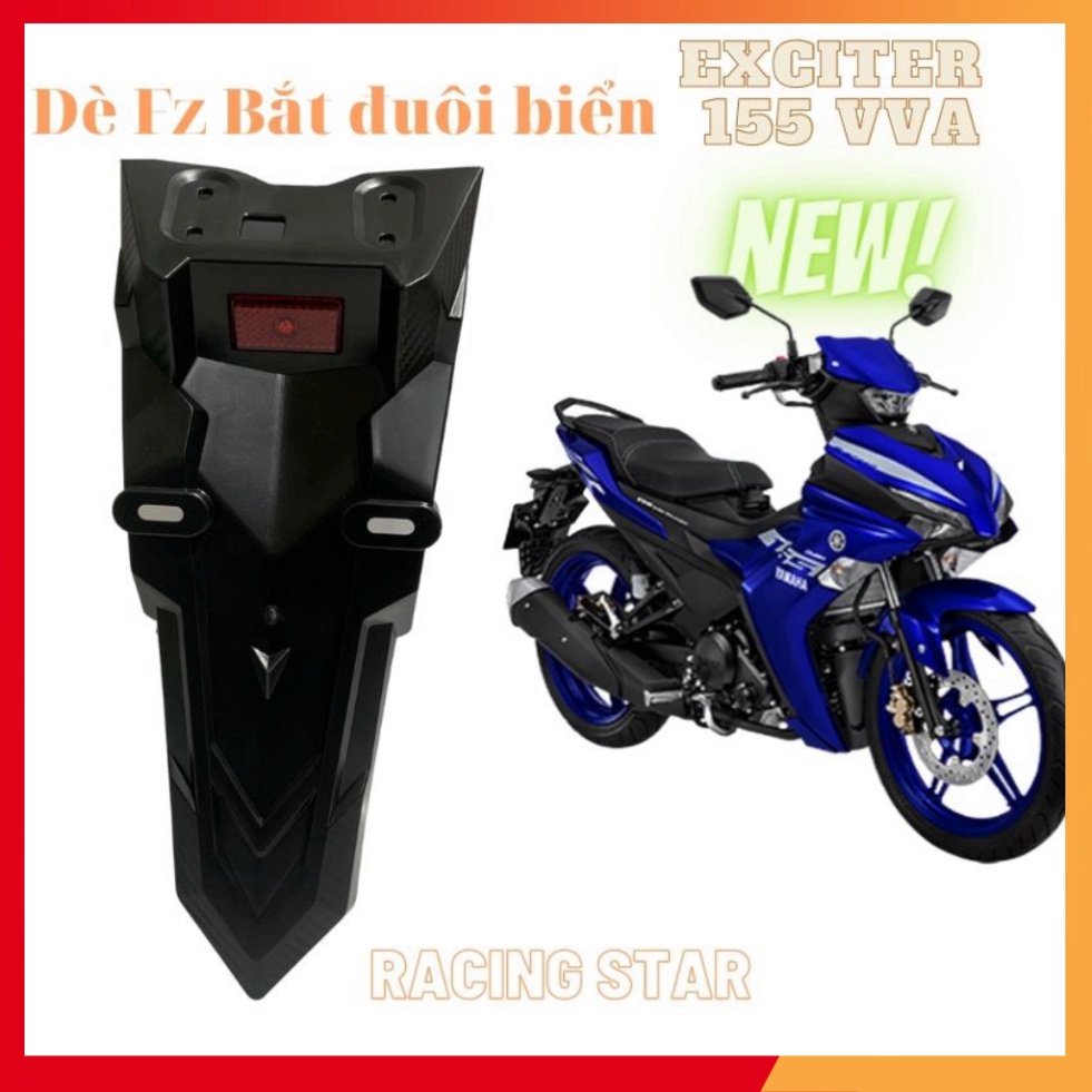 Dè FZ Cho Exciter 155 vva, Exciter 2021 Kiểu Raycing Star (Ảnh sp thật)