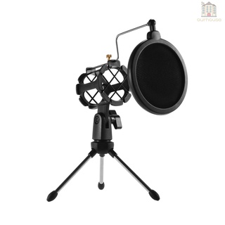 Bộ giá đỡ micro để bàn mini + giá đỡ + bộ lọc pop chuyên dụng
