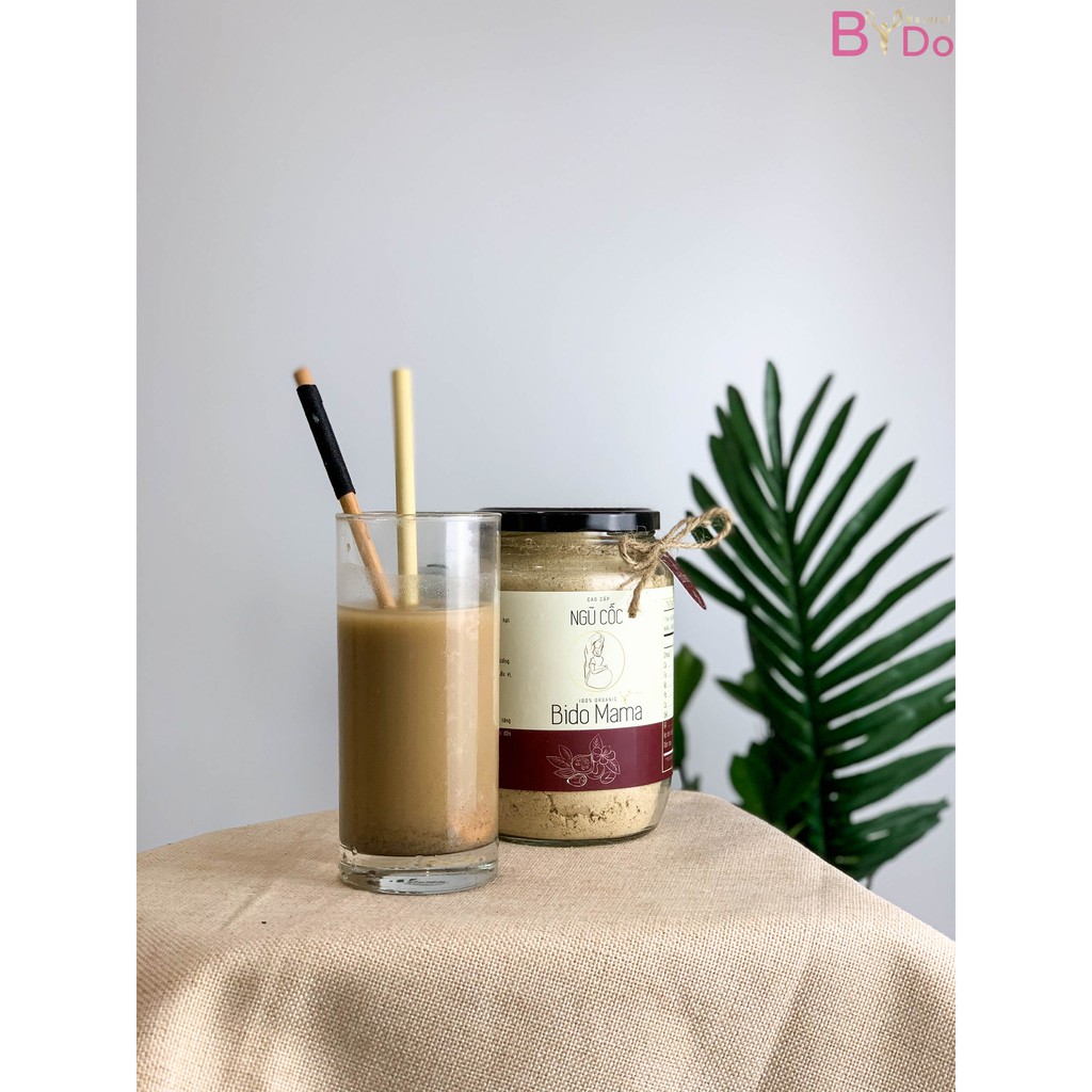 Bột ngũ cốc bà bầu ⚡𝐅𝐑𝐄𝐄 𝐒𝐇𝐈𝐏⚡ giảm nghén, hết nôn Bido Mama 600 gram, mẹ mạnh khỏe, con tăng cân đều, giảm nôn nghén