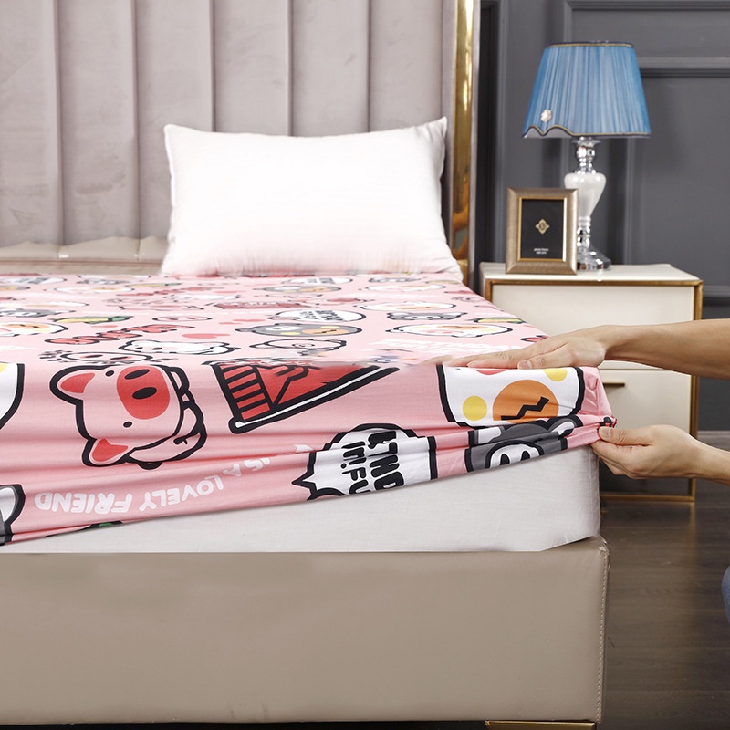 Ga Giường Cotton, Ga Giường Cute Mùa Hè M2 M4 M6 M8 Nhiều Họa Tiết  - LAXANHDECOR